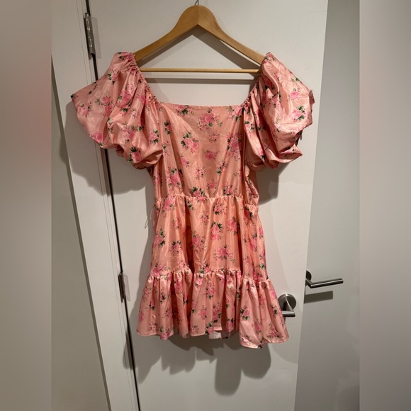 LOVESHACK FANCY x Target Floral Belted Dress Size 8 - Picture 5 of 9